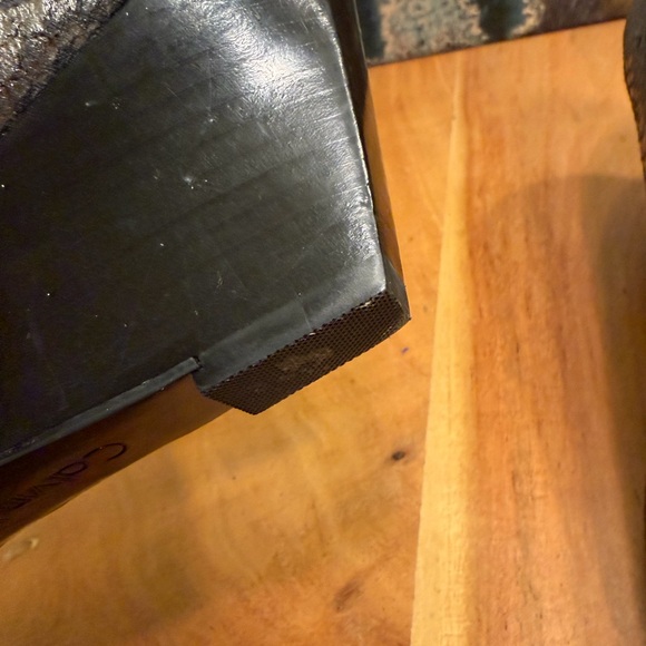 Calvin Klein Metallic Snakeskin Wedges | Vintage Inspired | Size 7.5 - Picture 11 of 15